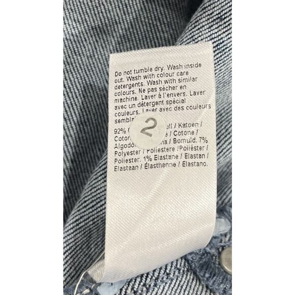 River Island Plus 18 Blue Jeans Skinny Ripped Distressed I4 - Picture 6 of 13